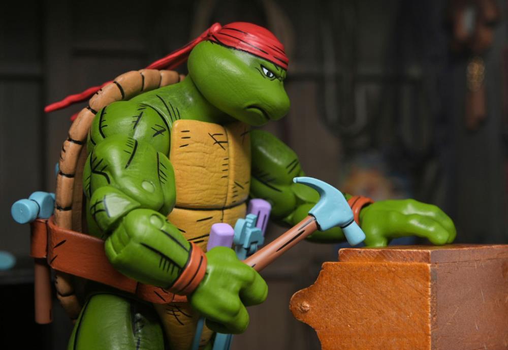 NECA Teenage Mutant Ninja Turtles Handyman Donatello (Mirage Comics) Plastic Action Figure - View 7