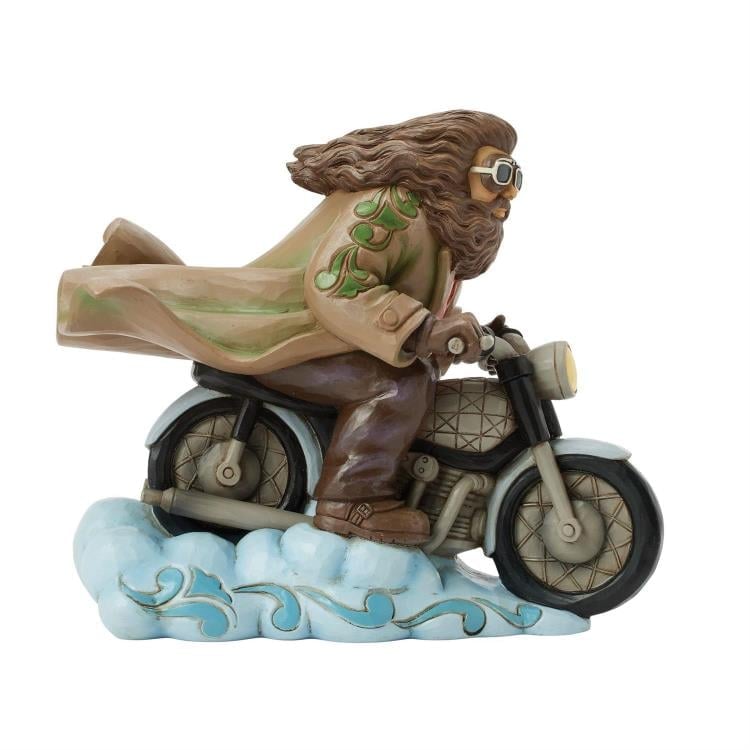 Enesco Jim Shore Harry Potter Heartwood Creek Hagrid on Bike 6.7-Inch Resin Figurine - View 3