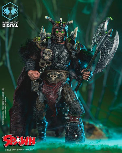 McFarlane Toys Spawn: The Dark Ages Spawn the Bloodaxe with Horse Action Figure Two-Pack - View 4
