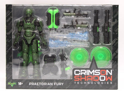 Valaverse Action Force Crimson Shadow Praetorian Fury 1/12 Scale Plastic Action Figure - View 9