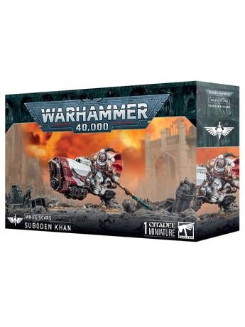 Games Workshop Warhammer 40,000 White Scars Suboden Khan Citadel Plastic Miniature