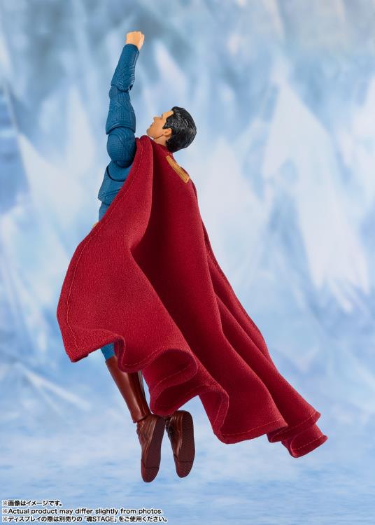 Bandai S.H.Figuarts Superman (2025) Superman 6.5-Inch Action Figure - View 9