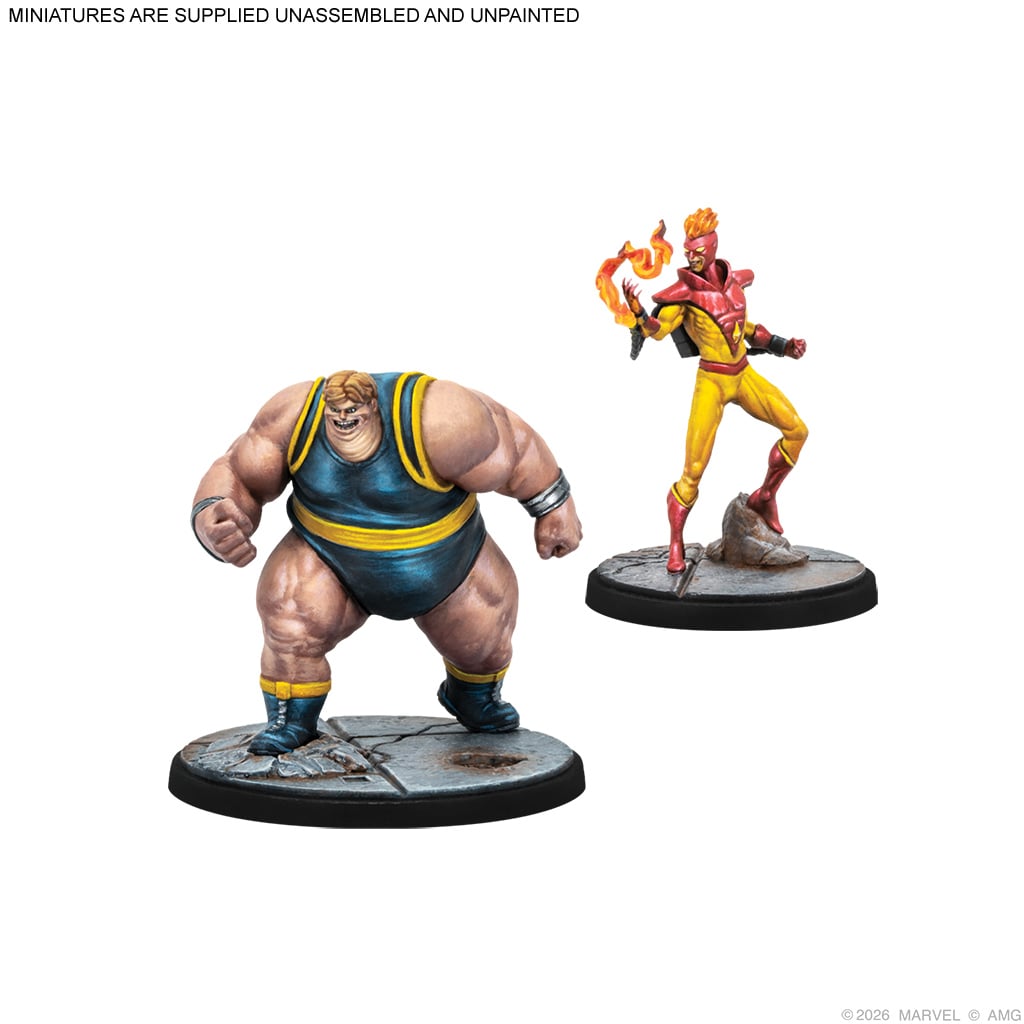 Atomic Mass Games Marvel: Crisis Protocol Members of the Brotherhood Affiliation Pack Miniatures - View 5