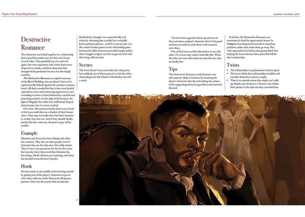 Renegade Game Studios Vampire: The Masquerade 5th Edition Blood-Stained Love Sourcebook - View 14