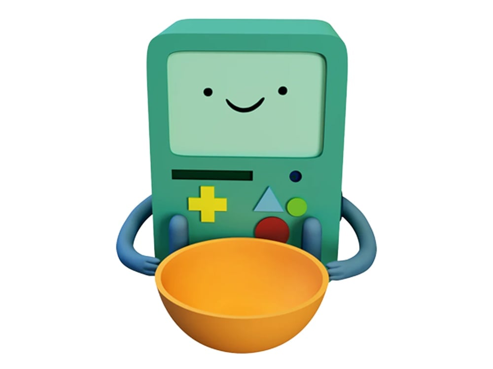 Cryptozoic Adventure Time Card Wars BMO Token Holder Collectible (6.5-Inch) - View 2