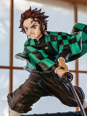 Bandai Demon Slayer: Kimetsu no Yaiba Ichibansho Tanjiro Kamado (Tengen Uzui Is Here!) 5.5-Inch Figure