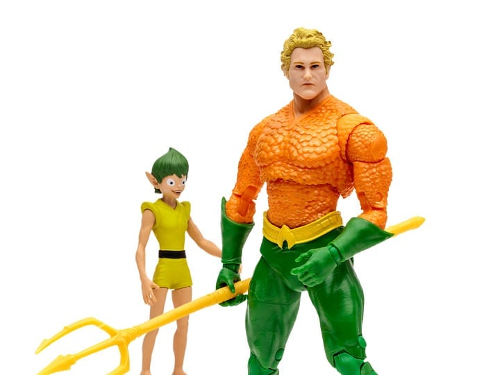 McFarlane Toys DC Comics Aquaman (Classic) 7-Inch Action Figure with Digital Code - View 2