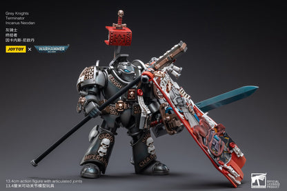 JoyToy Warhammer 40,000 Grey Knights Terminator Retius Akantar 1/18 Scale Action Figure (Reissue) - View 8