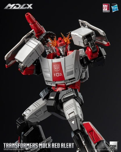 threezero Transformers MDLX Articulated Figure Series Red Alert 5.9-Inch Action Figure - View 10