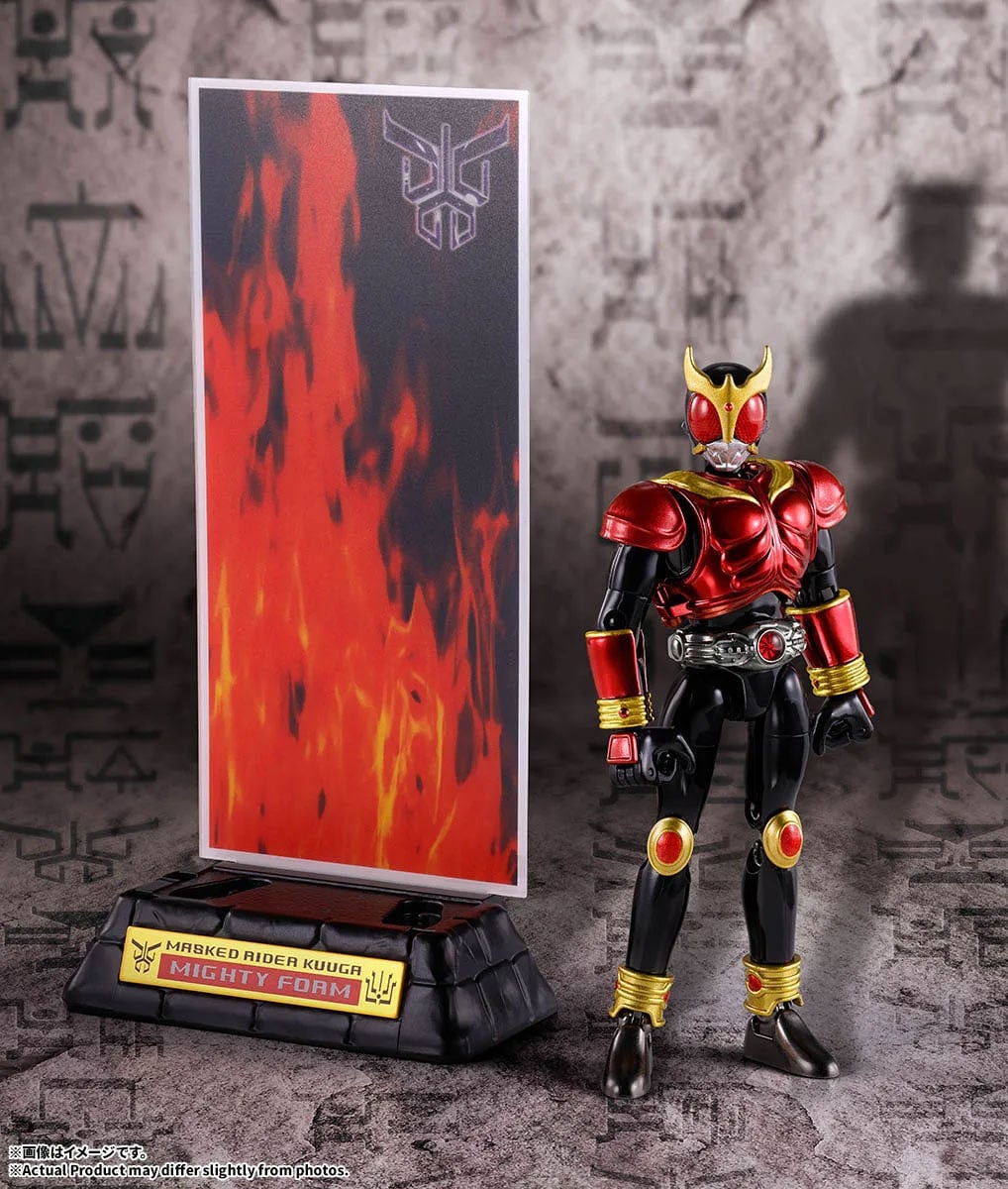 Bandai Souchaku Henshin Kamen Rider Kuuga Mighty Form Action Figure (4.9-Inch) - View 8