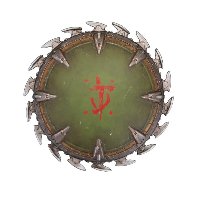 Dark Horse Doom: The Dark Ages Shield Saw 10-Inch PVC Wall Mount - View 4