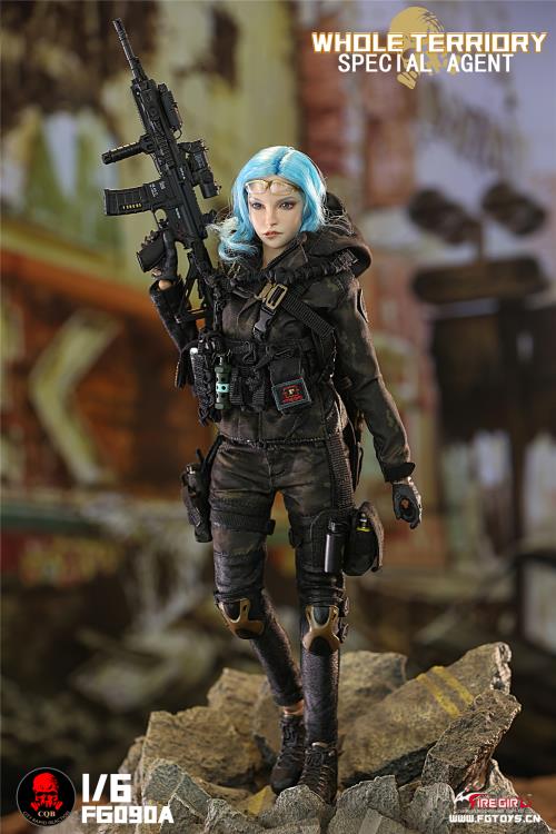 Fire Girl Toys Tactical Team Female Soldier 1/6 Scale Accessory Set A - View 17