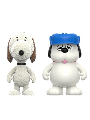 Super7 Peanuts ReAction Olaf and Andy Action Figure Two-Pack