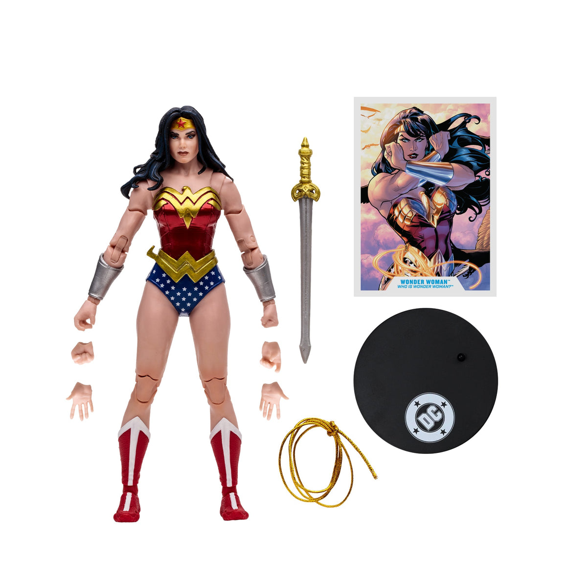 McFarlane Toys DC Multiverse McFarlane Vault Collection Wonder Woman (Classic) Action Figure - View 12