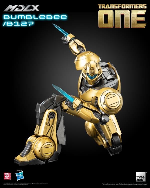 threezero Transformers: One MDLX Articulated Figure Series Bumblebee/B127 5-Inch Action Figure - View 18