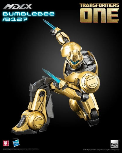 threezero Transformers: One MDLX Articulated Figure Series Bumblebee/B127 5-Inch Action Figure - View 18