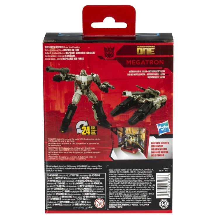 Hasbro Transformers: One Studio Series 114 Deluxe Class Megatron 4.5-Inch Action Figure - View 6