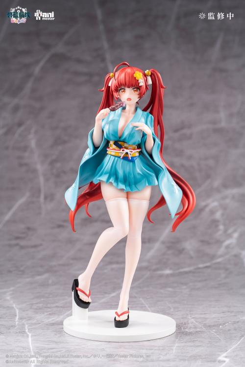 AniMester Azur Lane: Slow Ahead! Honolulu (Yukata Ver.) 1/7 Scale 9-Inch Figure - View 13