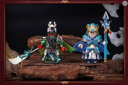 Kuzao Studio Three Kingdoms Five Tiger Generals Mini Figures Limited Edition Box Set - View 5