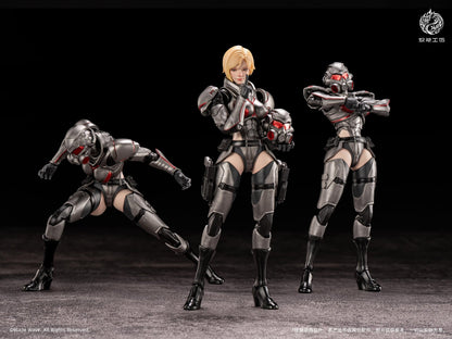 Blazing Wave Studio Valkyrie Brunhilde 1/12 Scale Action Figure 6.5-Inch - View 22