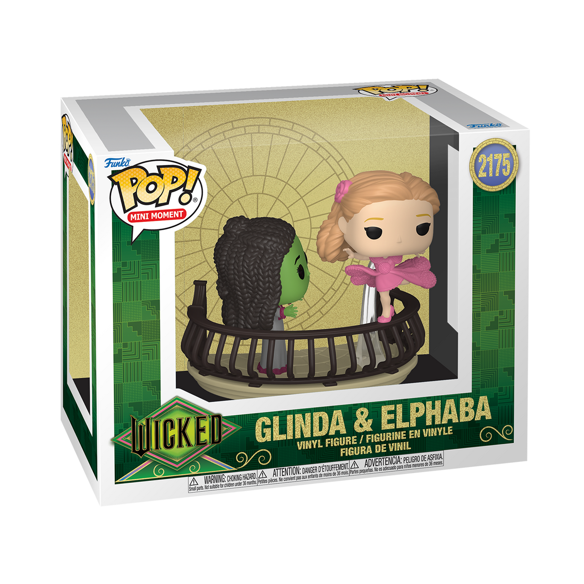 Funko Pop! Mini Moment Wicked #2175 Glinda and Elphaba Vinyl Figure - View 3