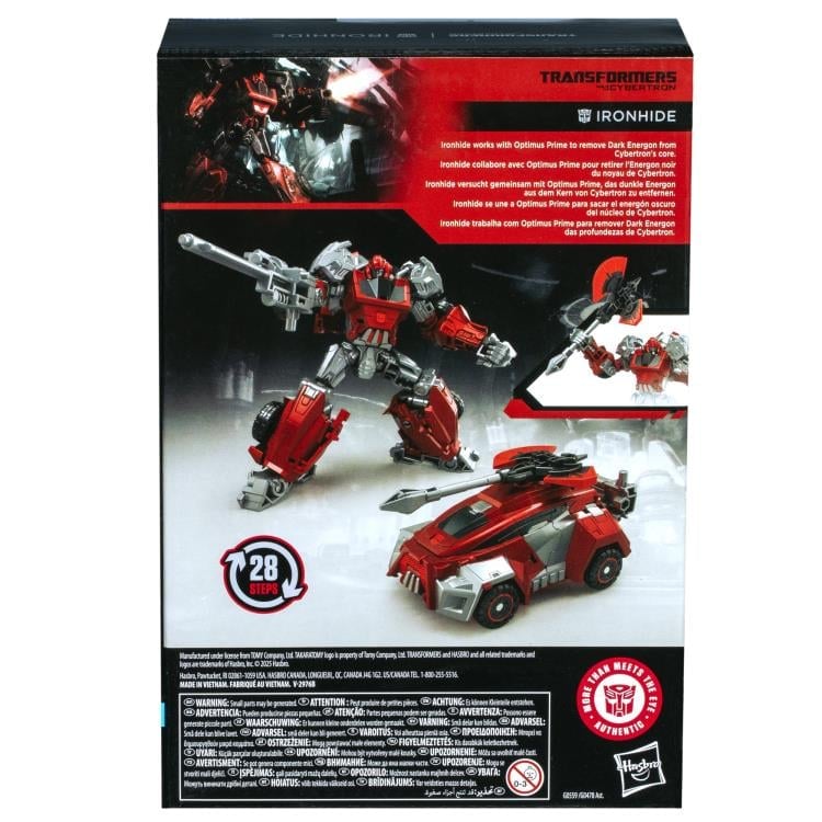 Hasbro Transformers: War for Cybertron Studio Series Gamer Edition Voyager Class Ironhide Plastic Action Figure - View 7