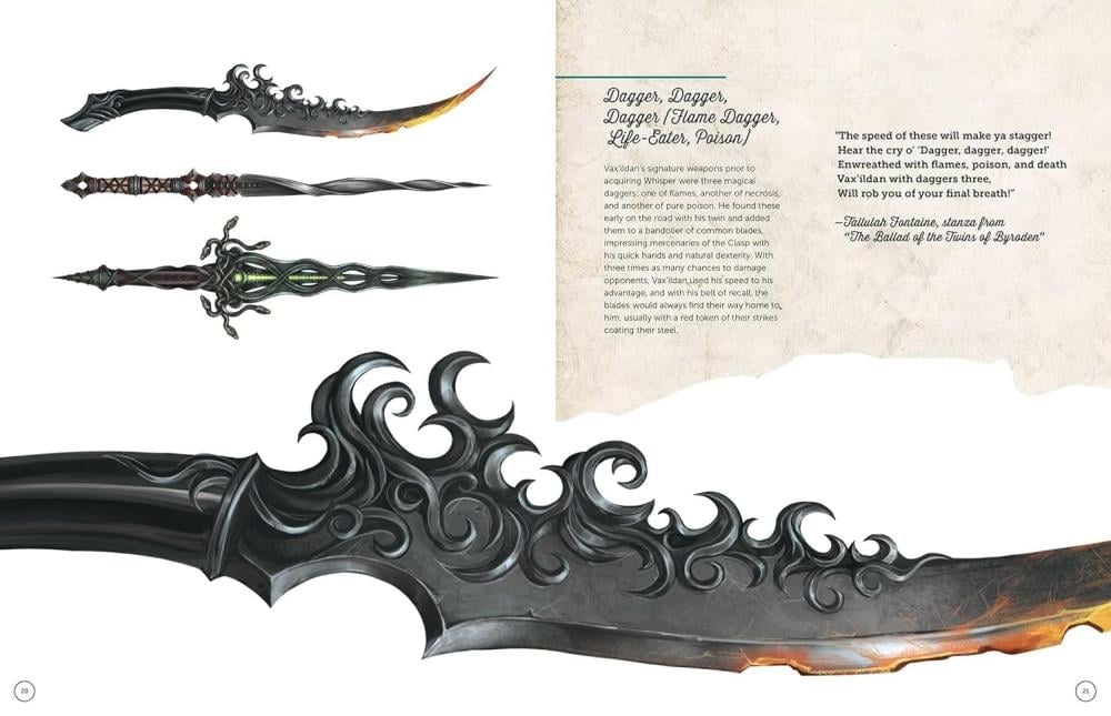 Insight Editions Critical Role The Armory of Heroes Book - View 7