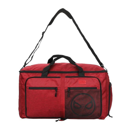 Bioworld Marvel Spider-Man Logo Packable Dufflebag, 11-Inch Nylon - View 3