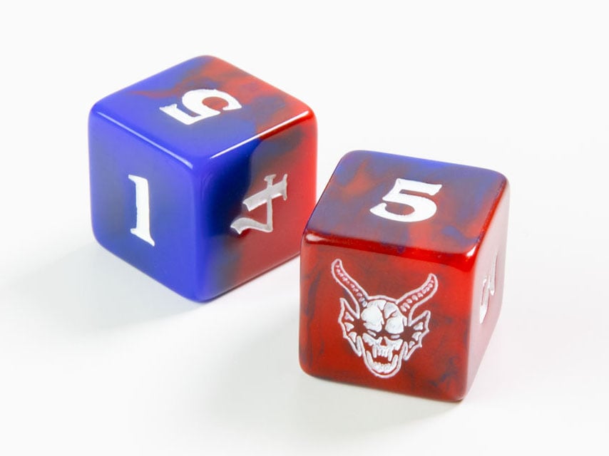 Gamegenic Stranger Things Hellfire Club D6 Resin Dice Set - View 4