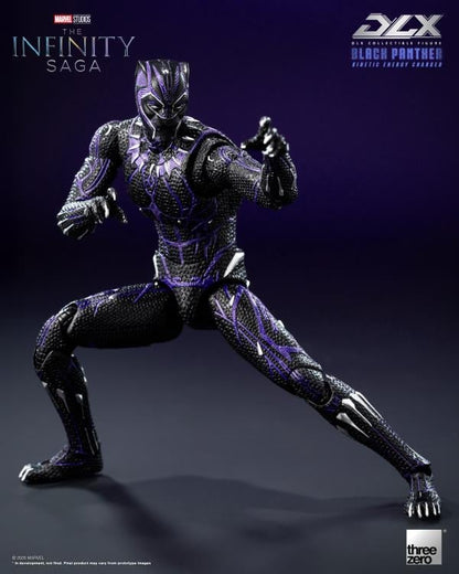 threezero Marvel Infinity Saga DLX Black Panther (Kinetic Energy Charged) 1/12 Scale 7-Inch Action Figure - View 6