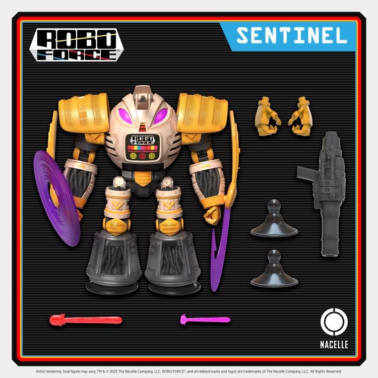 The Nacelle Company RoboForce Sentinel Action Figure, 7.3-Inch - View 4