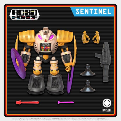 The Nacelle Company RoboForce Sentinel Action Figure, 7.3-Inch - View 4