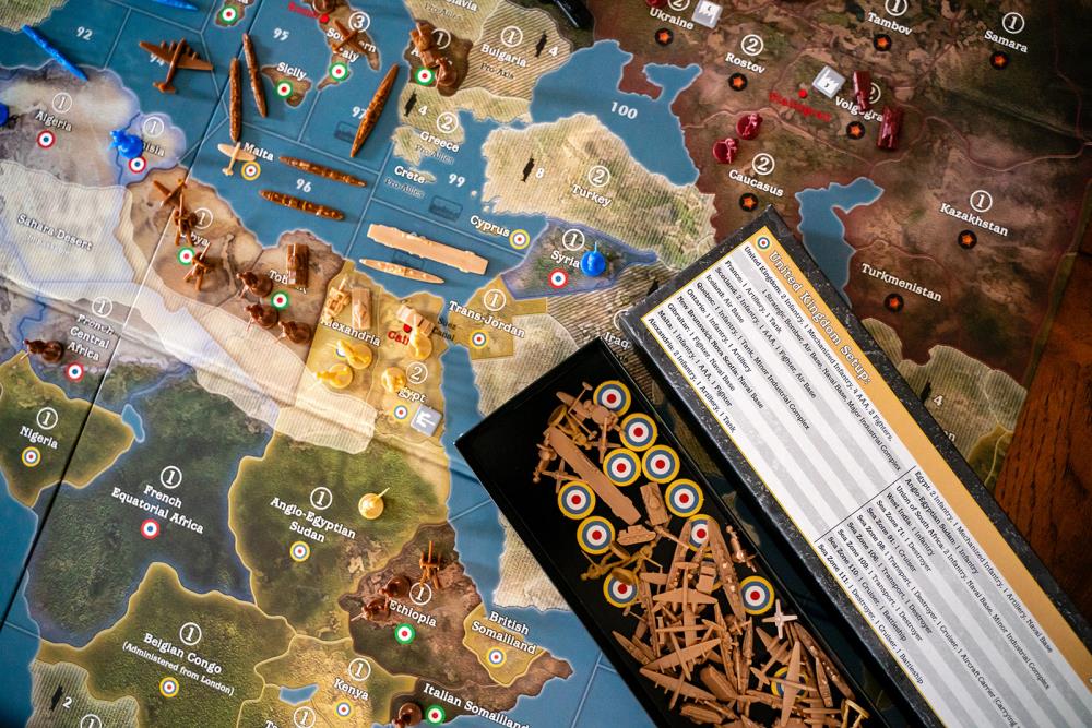 Renegade Game Studios Axis & Allies: 1940 Europe Second Edition Strategy Board Game - View 9