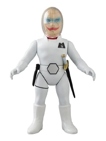 Medicom Toy Toei Retro Sofubi Collection Kamen Rider General Shadow Vinyl Action Figure (9.5-Inch)