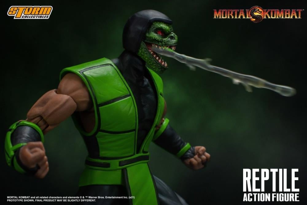 Storm Collectibles Mortal Kombat VS Series Reptile 1/12 Scale 8-Inch Action Figure - View 20