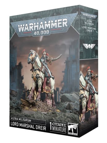 Games Workshop Warhammer 40,000 Astra Militarum Lord Marshal Dreir Citadel Plastic Miniature