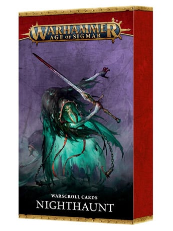 Games Workshop Warhammer Age of Sigmar Nighthaunt Warscroll Cards