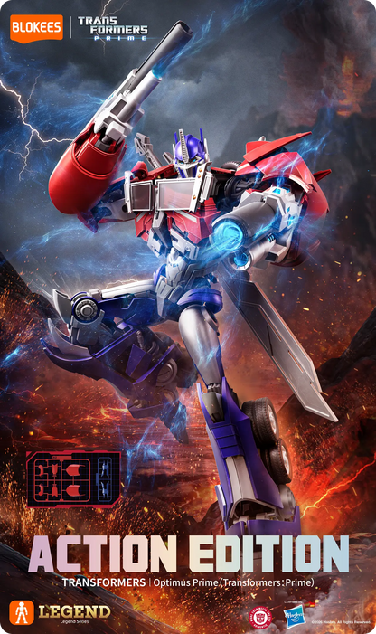 Blokees Transformers: Prime Action Edition 06 Optimus Prime 7.3-Inch ABS Model Kit - View 3