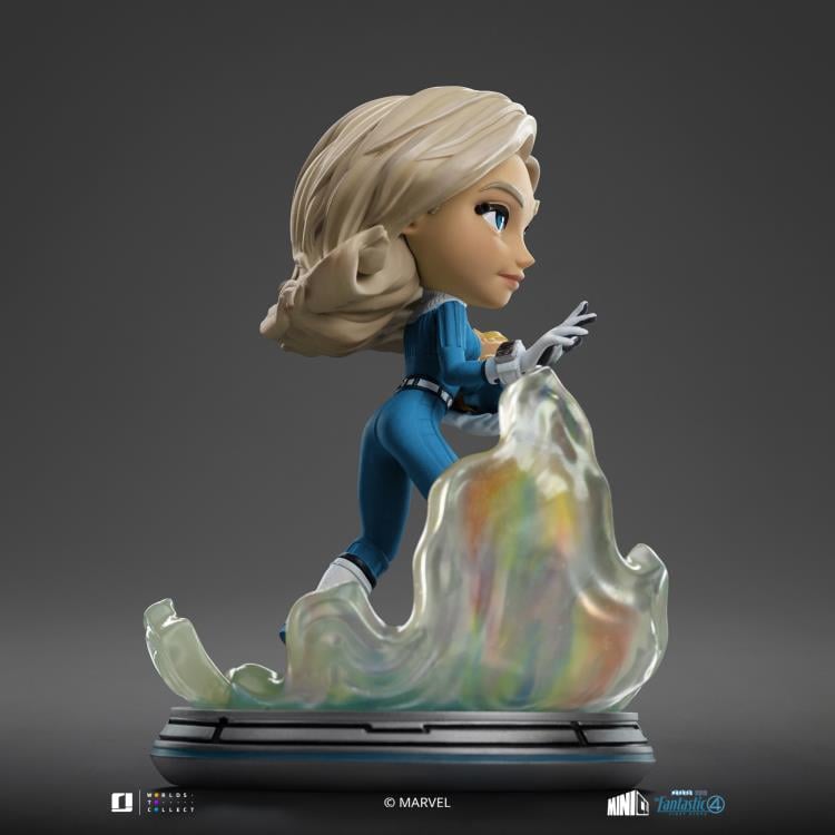 Iron Studios Marvel The Fantastic Four: First Steps MiniCo Invisible Woman with Franklin Richards 6-Inch Figure - View 5