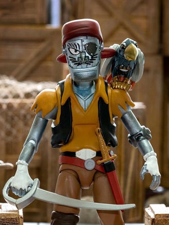 Super7 ThunderCats Ultimates! Captain Cracker and Polly Action Figure