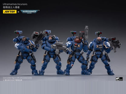 JoyToy Warhammer 40K Ultramarines Infiltrators Box of 4 1/18 Scale Figures - View 11