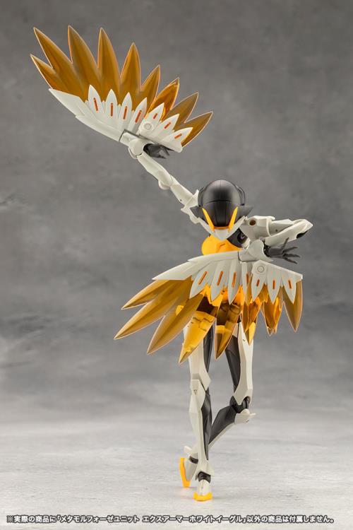 Kotobukiya Megalomaria Unlimited Universe Metamorphose Unit Exarmor White Eagle Collectible - View 10