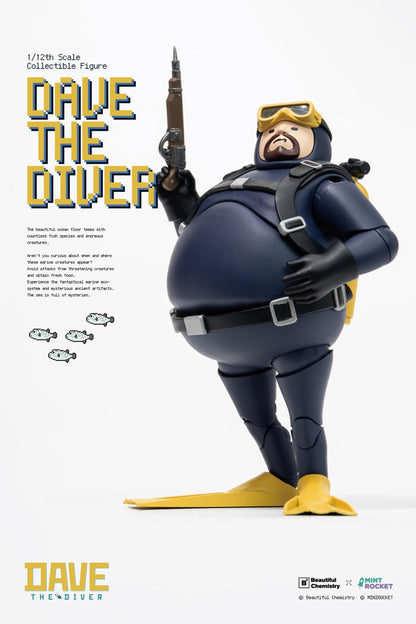 Beautiful Chemistry Dave the Diver 1/12 Scale 6-Inch Action Figure - View 8
