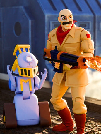 Super7 ThunderCats Ultimates! Safari Joe Action Figure