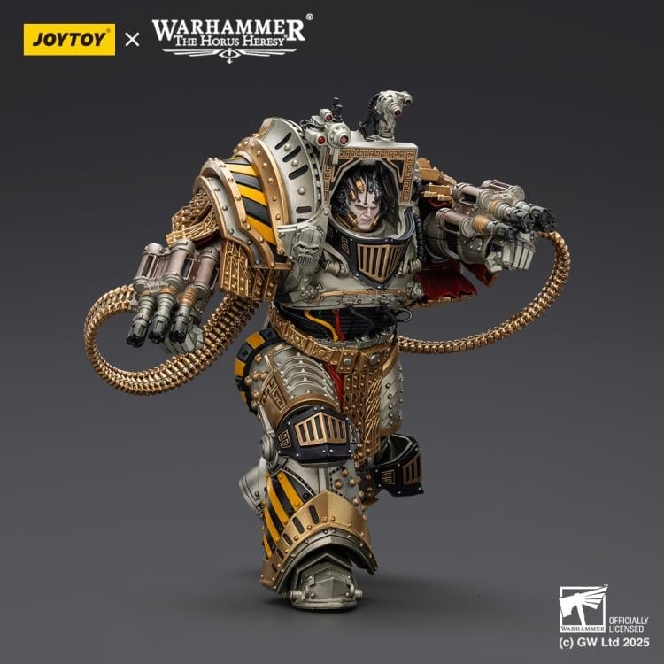 JoyToy Warhammer The Horus Heresy Iron Warriors Perturabo, Primarch of the IVth Legion 1/18 Scale Action Figure (7-Inch) - View 15