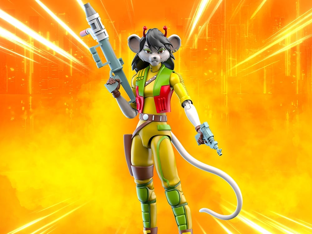 The Nacelle Company Biker Mice from Mars Carbine Action Figure - View 2