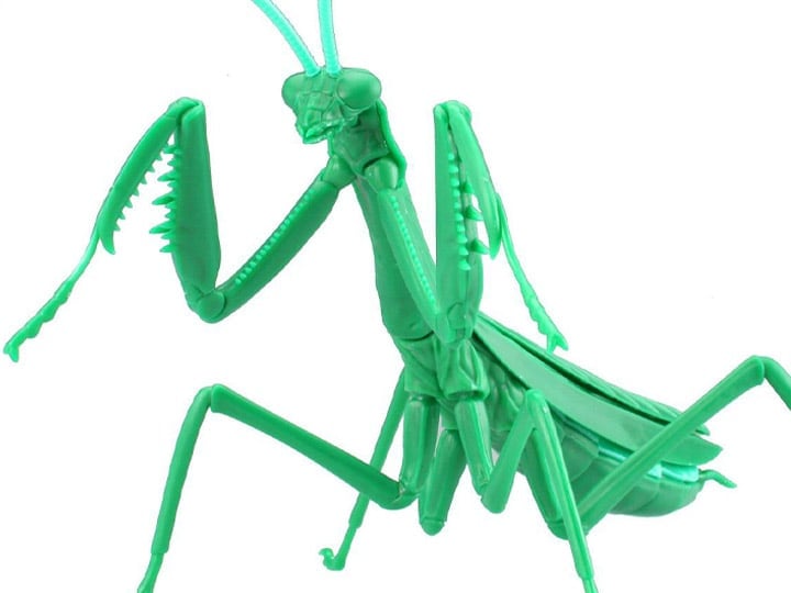 Fujimi Giant Mantis (Metallic Green) Giant Praying Mantis Plastic Model Kit, 8-Inch - View 2