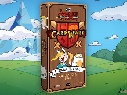 Cryptozoic Adventure Time Card Wars Collector's Pack Fionna vs. Cake Card Game Set - View 2