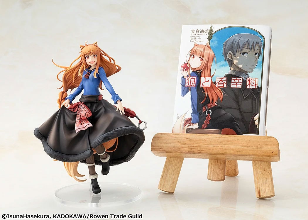 Kadokawa Spice and Wolf KD Colle Holo Illustration by Jyuu Ayakura 6.5-Inch Figure - View 8