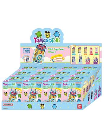 Bandai Tamagotchi Collection Wave 1 Box of 12 Random Plastic Mini Keychains